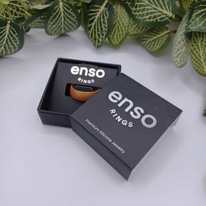 Enso Gold Silicone Ring